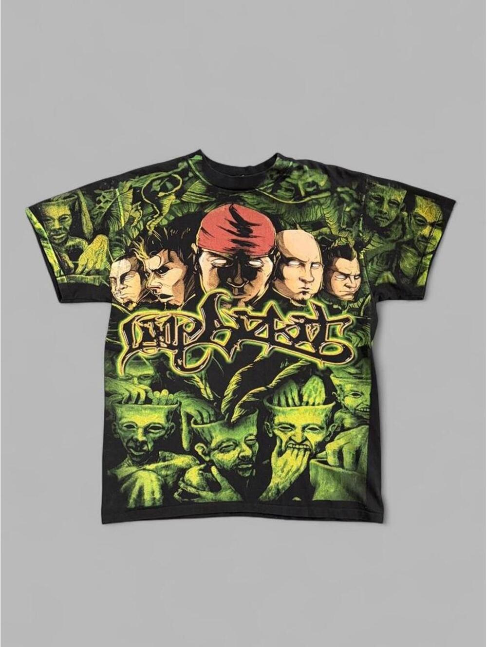 Vintage Limp Bizkit AOP Mexico Boot Tee